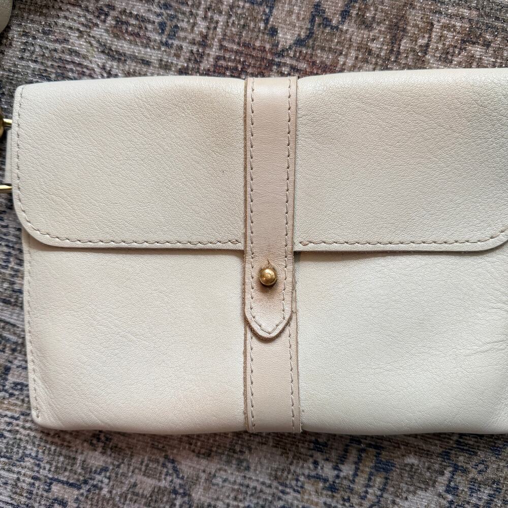Crossbow leather bone hand bag crossbody bag hip pouch western minimalist purse - Picture 10 of 14